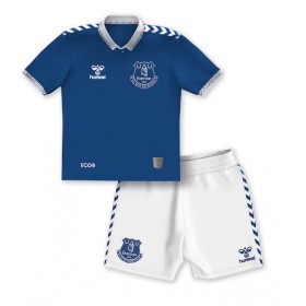Baby Fußballbekleidung Everton Heimtrikot 2023-24 Kurzarm (+ kurze hosen)